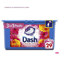 Dash Wash Pods 3 En 1 Coquelicot 29 Washs